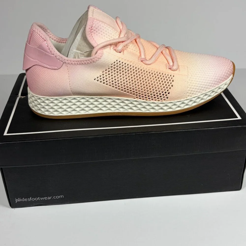 Urban Sport J/Slides Ophelia Sneakers Women’s 10 Rose Tie Dye Knit Athletic Shoe